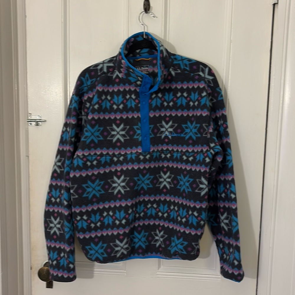 LL Bean Fleece Pullover